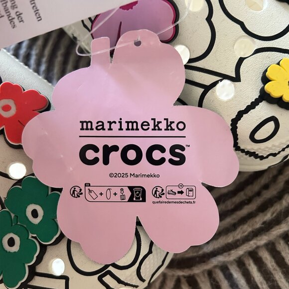 Marimekko x Crocs Classic Platform Clog sz 10 - Picture 3 of 7